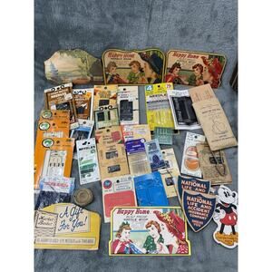 Vintage Sewing Needle Lot Singer Sharps Crewel Machine 30+ Packs, Notions Sew